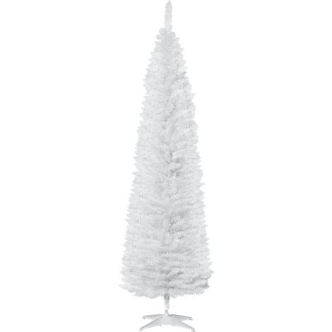Sapin de Noël artificiel, blanc, 210 cm, pour maison et usage quotidien, décoration intérieure, ambiance fête, format pratique