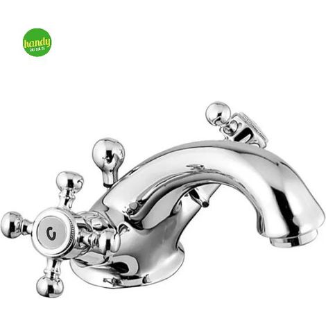 Gruppo Lavabo Eurorama Modello Anais Cromo (1/2)