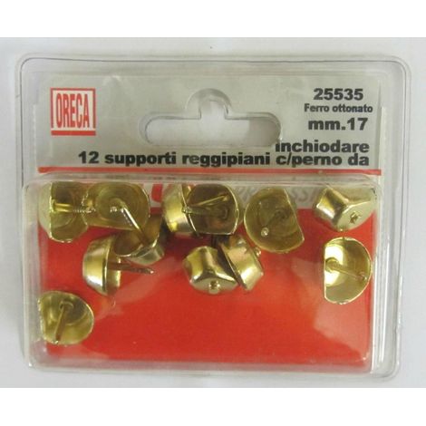 ORECA - SUPPORTO REGGIPIANO CON PERNO DAINCHIODARE 17MM 12PZ