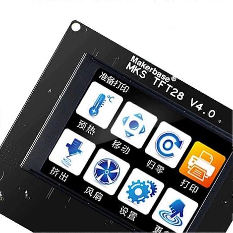 Makerbase MKS TFT28 3D-Drucker, 2,8 Zoll Farb-Touchscreen MKS TFT32-L V4.0 (1/5)