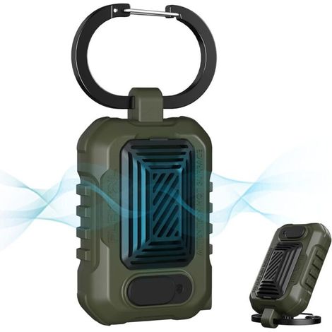 Mosquito Repellent for Outdoor, Camping, Backpacker, IPX4 Waterproof, Upgrade Type, No Batteries Required, Without Mosquito Repellent Pads (Green) (1/5)