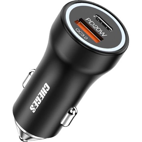 Chargeur universel PD20W Type C QC3.0 USB, adaptateur de prise 12V/24V à charge rapide pour voiture, bateau, moto, camion, camping-car et quad
