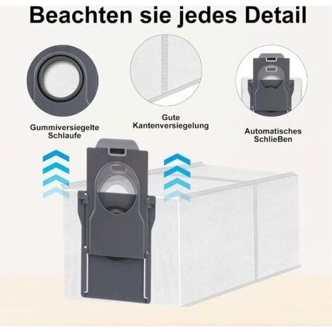 12er-Pack Staubbeutel für Dreame X30/X40/S30/S40/S50/X50 Taschenzubehör (1/5)