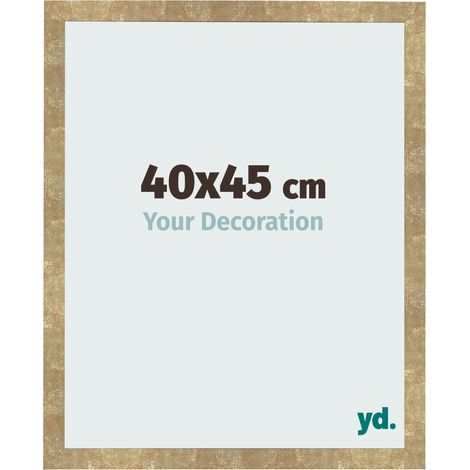 yd. - Cadre photo 40x45 - Or Antique - MDF - Bologna (1/5)