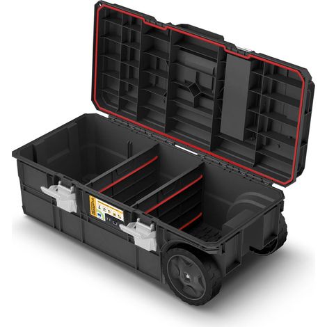 Peugeot – Caisse de transport 48L – Plastique résistant – Dimensions 60 x 40 x 30 cm – Capacité 48 litres – Rangement optimisé pour outils
