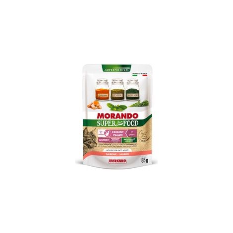 CIBO GATTO MORANDO S/FOOD EXIGENT 85 G SALMONE