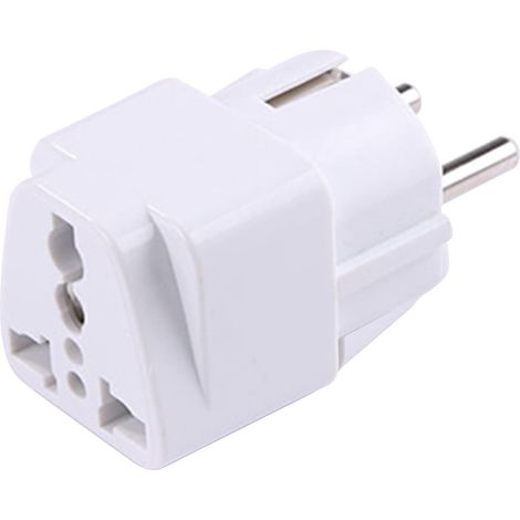 AC 250 V 10A Prise UE Alimentation Universelle RU ES US Conversion Europe Prise de Courant convertisseur Prise(Blanc) (1/5)