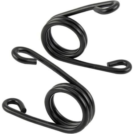 2Pcs Ressorts de Selle Moto. Ressorts de Siège pour Sièges Solo. pour Siège de Bobber de Moto Accessoires de Moto (Noir) (1/4)