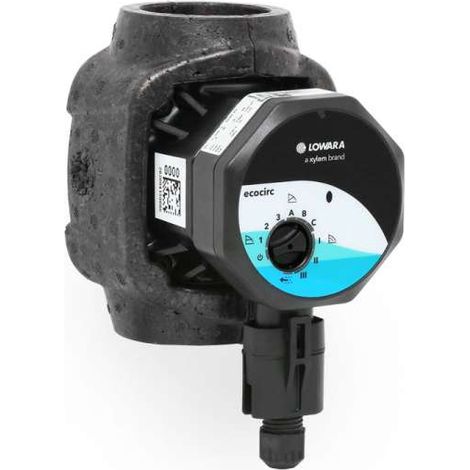 Lowara Ecocirc Basic S 20-4/130 60B0L1006 Hocheffizienzpumpe Heizungspumpe mit Dämmschale