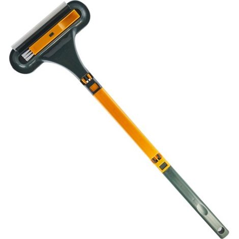 Nettoyeur de moustiquaire Linjieee 2 en 1, brosse de nettoyage de vitres, utilisable sur surfaces sèches et humides, double face, extensible, en acier inoxydable.
