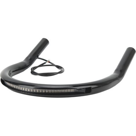 Clignotant ArrièRe RéSistant aux IntempéRies Durable Boucle de SièGe ArrièRe de Moto Tube en Acier Multifonctionnel pour SR125 SR250 SR400 SR500 (230 mm) (1/5)