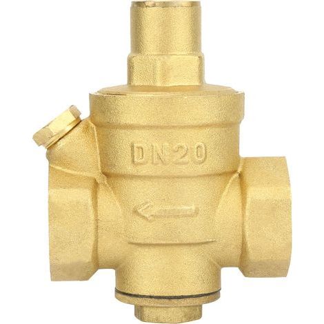 Régulateur de pression d'eau, réducteur de connexion fileté réglable à longue durée de service en laiton pour camping-car, caravane de voyage, filtre blindé d'entrée
