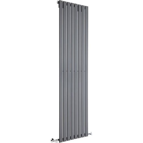 Radiateur Design Delta - Vertical Anthracite 178 cm x 56 cm x 4.6 cm 1319 Watts