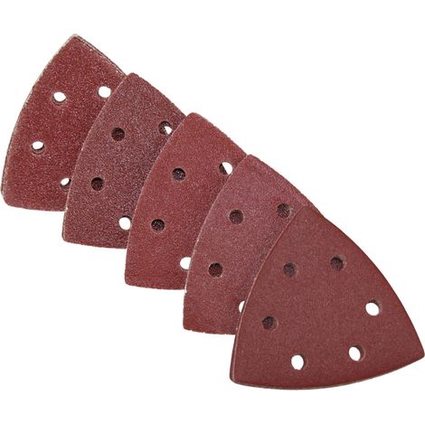 TOOLTECH Schleifdreiecke-Set, 93x93x93 mm (1/3)