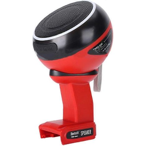 Une enceinte Bluetooth HiFi compatible avec les batteries 18V-20V, dotée d'effets lumineux RGB et d'un MWQ audio portable. (1/5)