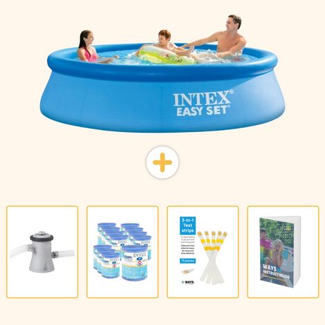 Intex Piscine Easy Set Ronde - 305x76 cm - 5-pièces SCB107 (1/5)