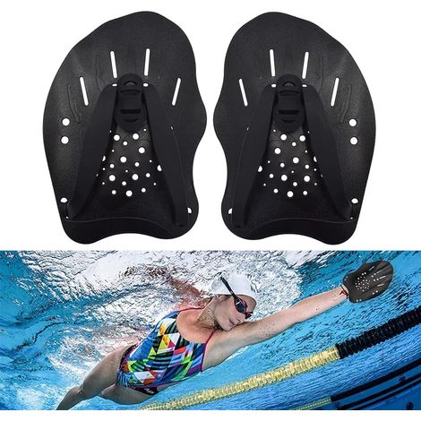 Pagaie De Natation Mixte - Pagaie De Natation - Pagaies à Main De Natation,Accessoires d'Entraînement à La Natation pour Les Nageurs, Débutants Et Expérimentés (1/5)