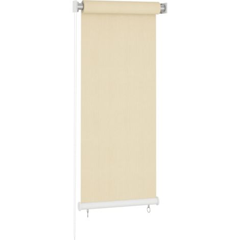 FIMEI Store roulant d'extérieur Crème 60x140 cm PEHD (1/5)