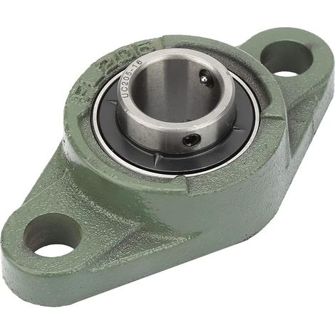 Palier à semelle, Zinc-aluminium à alignement automatique de palier à semelle Palier à semelle Support de palier à semelle pour machines Systèmes de convoyeur de la série KFL(B) (1/5)