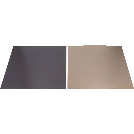 Jeffergarden Plateau d’impression 3D double face PEI texture acier ressort – Base magnétique 332x340mm – Compatible Raise3d Pro2 PRO 2 PLUS – Adhérence et finition améliorées (1/5)