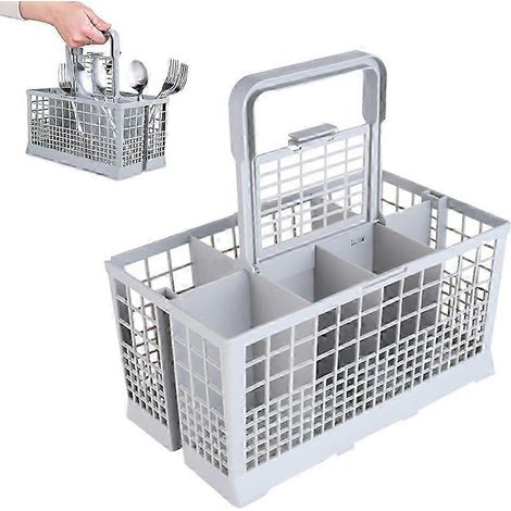 Panier de rechange pour lave-vaisselle, avec poignée, pour ranger les couverts. (1/5)