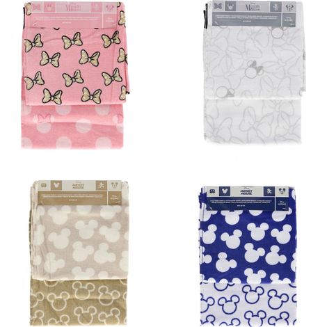 Disney Handtücher 2er Pack – 40x60 cm aus weicher Baumwolle Rosa