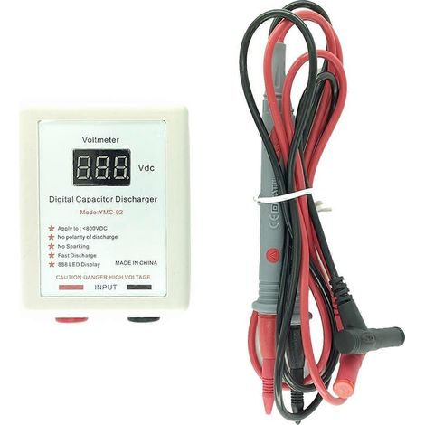 800V Digitaler Kondensator-Schnellentlader, Hochspannungs-Entladewerkzeug (1/5)
