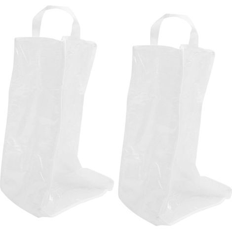 Bolsas de almacenamiento de zapatos de 2 piezas para organización de viajes, a prueba de polvo, ligeras e impermeables.
