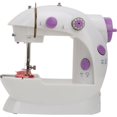 Mini machine à coudre électrique multifonctionnelle pour usage domestique avec table d'extension (prise standard européenne 100-240V) (1/5)