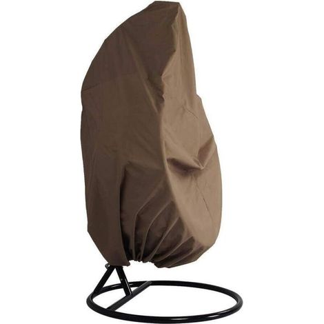 Housse pour Chaise Suspendue/Balançoire/Panier Suspendu - Chaise Suspendue en Rotin de Jardin Housse de Meuble Imperméable - Tissu Oxford 210D et Doublure Intérieure