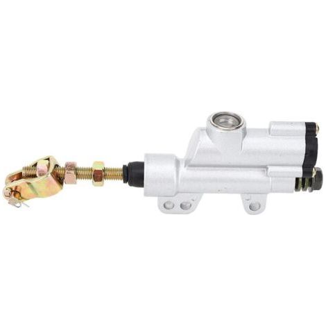 BUNTHAUS Maître-cylindre de frein arrière en alliage d'aluminium pour moto, pliable, universel, compatible avec quads et motos tout-terrain (1), pour motos 125 YZ+. (1/5)