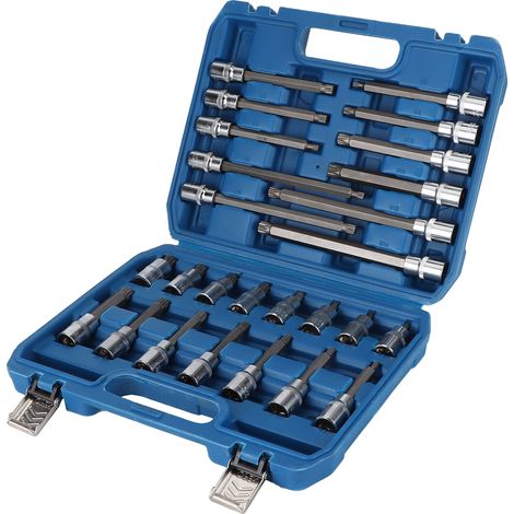 26 pièces embouts carrés 1/2 pouce 12 pans XZN spline couple élevé réparation auto (1/5)