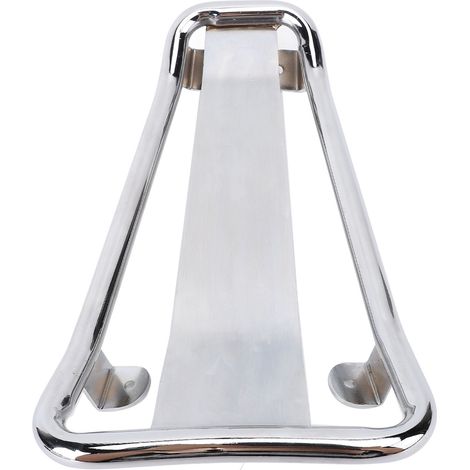 Support rangement pédale avant moto acier carbone – Porte-cargo remplacement Sprint Primavera 150 2024 argent, transport (1/5)