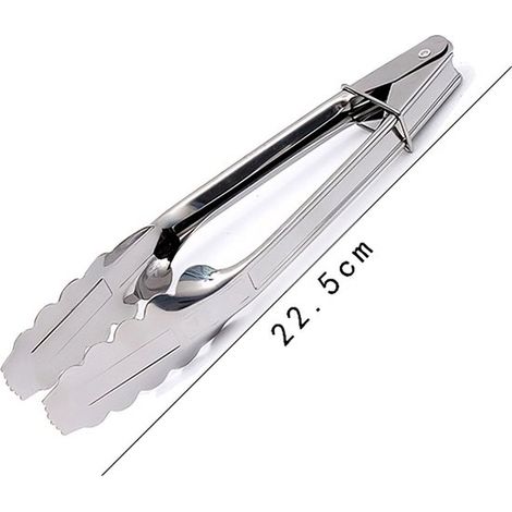 Pinze da cucina per carne, pinze da portata, pinze per griglia, accessori, pinze per griglia 22,5 cm (1/2)