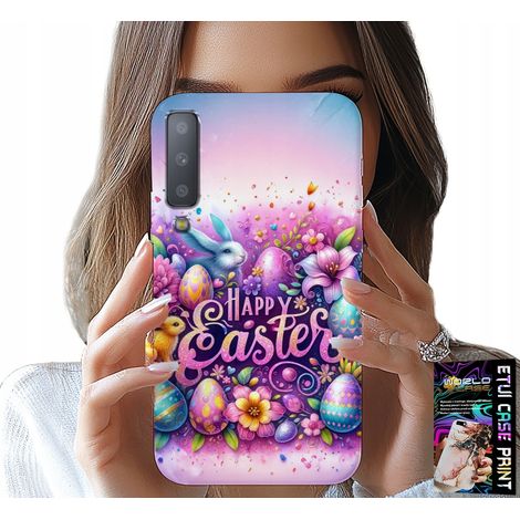 Custodia per Samsung A7 2018 - uova felici, Pasqua, uova di Pasqua (1/5)