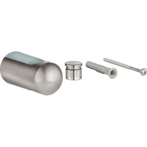 Brausestangenhalter 48100 für Brausestangen D: 22mm supersteel (1/2)