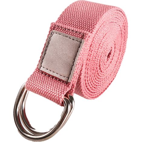 Sangle De Yoga - 240 Cm - Boucle D En Métal - Pour Étirements Et Renforcement Musculaire - 1 Pièce (1/5)