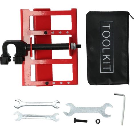 Motosega a tavola aperta, mini telaio regolabile in acciaio ad alta velocità, utensili verticali per il taglio del legno (1/5)