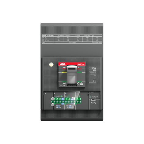 Interruttore XT4S 250 Ekip LS/I In=250A 3p F F - ABB1SDA068475R1