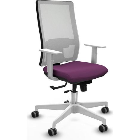 Piqueras et Crespo 4B026G0 Chaise de bureau violet confortable (1/3)