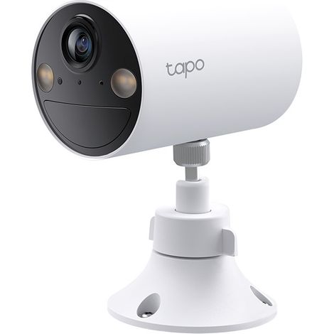 tp-link Tapo TP-Link 2K(3MP) Caméra Surveillance WiFi Extérieure sans Fil Solaire, Autonomie permanente de la Batterie, Personne Détection, Vision Nocturne en Couleur, IP65 Etanche, Aucune hub requis (1/3)