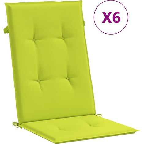 Maison Exclusive - Gartenstuhlauflagen für Hochlehner 6 Stk. Knal (1/5)