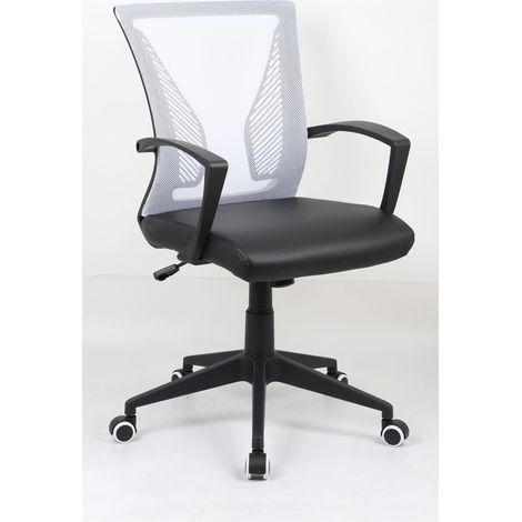 Sedia da ufficio Sedia da scrivania Offilo PU 92x48x46 - VCM