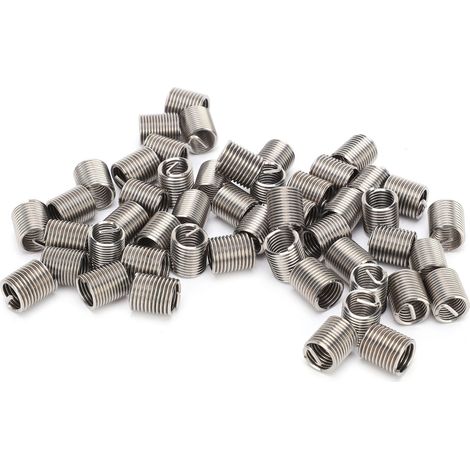 Lot de 100 inserts filetés mâles et femelles réducteurs, outil de réparation, fixation en acier inoxydable M3 x 0,52D (1/5)