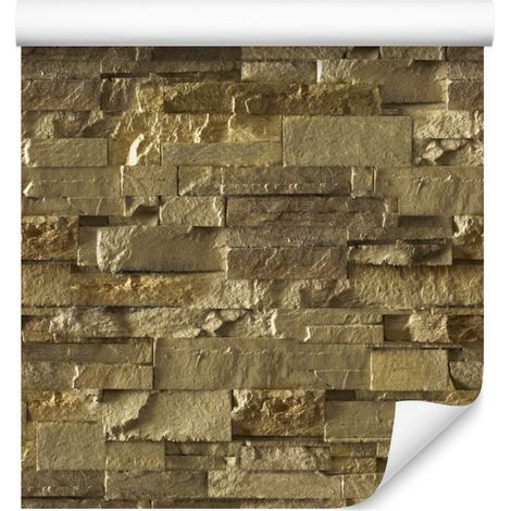 Carta da parati effetto mattone con effetto 3D per soggiorno e camera da letto, 50x1000 cm. (1/5)