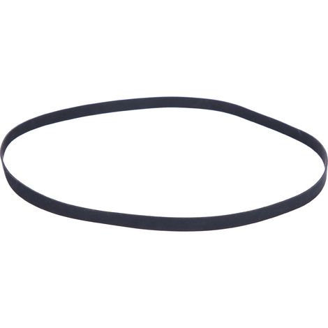 Courroie en caoutchouc noir pour platine vinyle, élastique et résistante, adaptée aux tourne-disques, diamètre 200 mm, remplacement facile. (1/5)