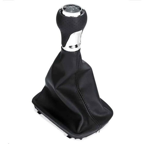 Pommeau de Levier 6 vitesses Pour Audi A3 S3 8p A4 S4 Q5 en Cuir Avec Couvre-Botte (1/5)