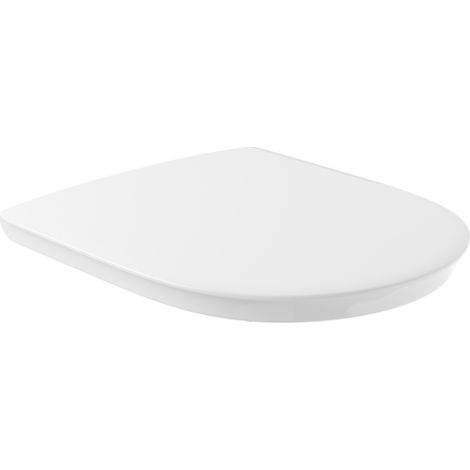 Villeroy & Boch ViCare - Asiento de WC, SoftClosing, QuickRelease, AntiBac, blanco alpino 9M67S1T1 (1/3)