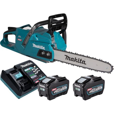 Makita UC 011 GT201 Tronçonneuse à chaîne sans fil 40 V max. 35 cm Brushless + 2x batterie 5,0 Ah + chargeur (1/5)