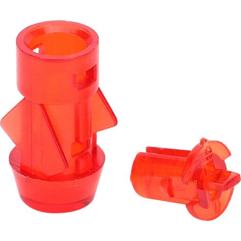 Couvercle de lampe LED 5 mm, voyant rouge, couvercle de lampe pour avion, couvercle de voyant pour PC, support de lampe LED, boîtier en plastique (1/5)